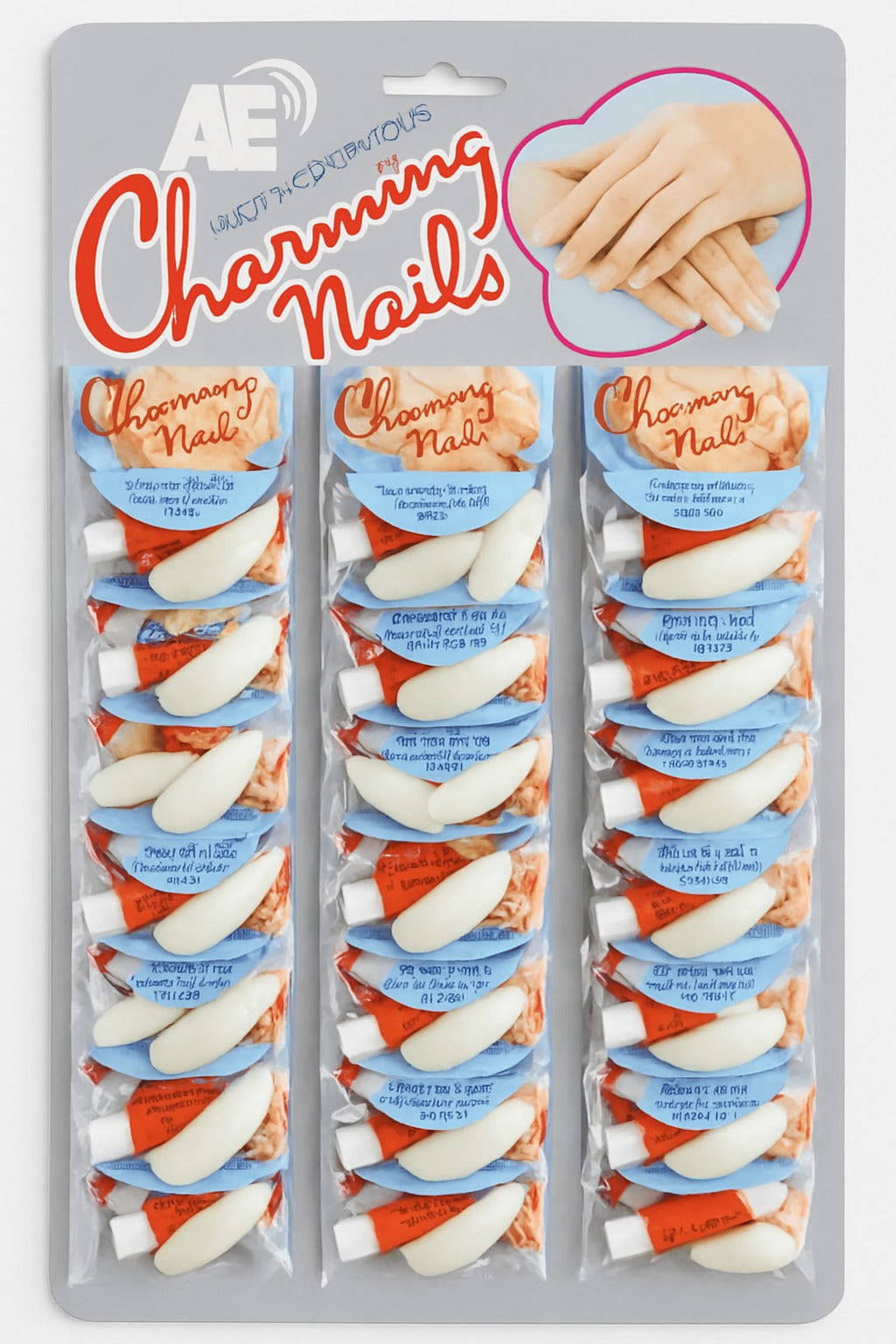 Pack Of 24 Charming Artificial Nails With Glue – 240 Nails & 24 Glues Total, Beautiful Nail Extensions For Girls & Women (random Color) Pack Of 24 Charming Artificial Nails With Glue – 240 Nails & 24 Glues Total, Beautiful Nail Extensions For Girls & Women (random Color)