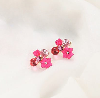 Flower Crystal Korean Earrings – Elegant Women’s Fashion Jewelry Flower Crystal Korean Earrings – Elegant Women’s Fashion Jewelry