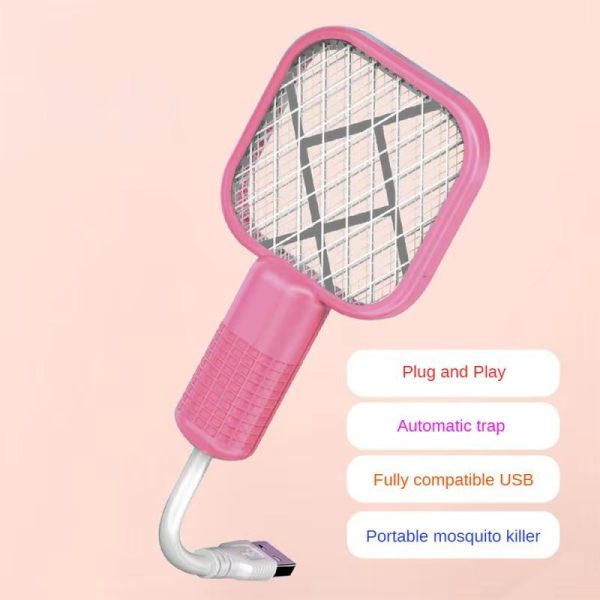 Mini Usb Rechargeable Mosquito Racket With Uv Light Mini Usb Rechargeable Mosquito Racket With Uv Light