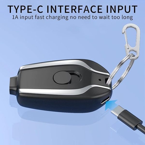 Type C – Emergency Keychain Portable Charger Power Bank Type C – Emergency Keychain Portable Charger Power Bank